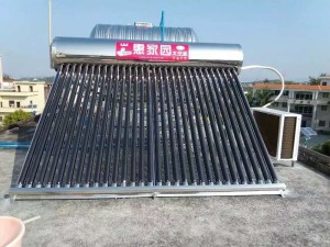家用太空能热水器案例