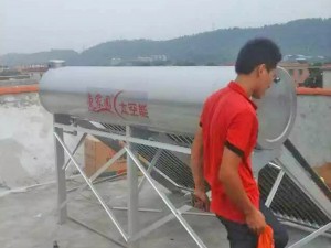 家用太空能热水器案例
