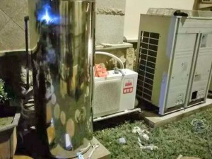 空气能热水器安装案例